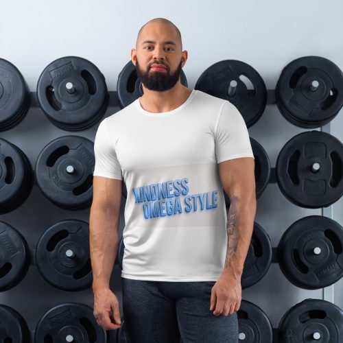Omega Kindness Men's Athletic T-shirt