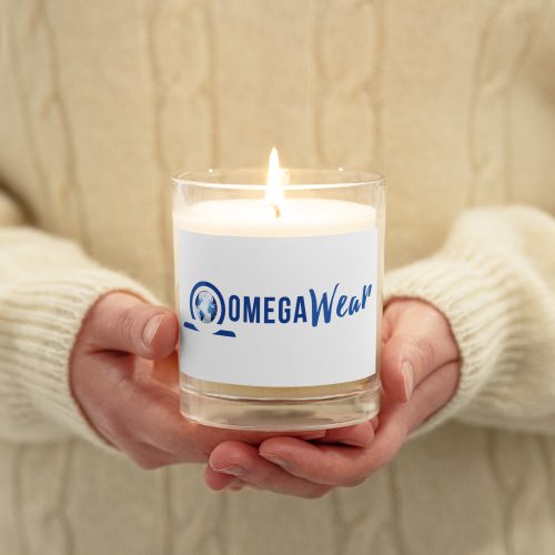 Omega Glass jar soy wax candle